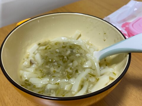 幼児食　野菜あんかけうどん